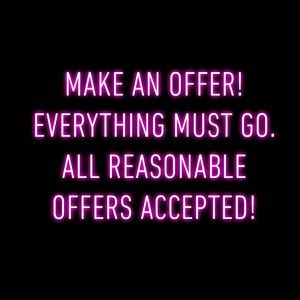 Everything must go!!!